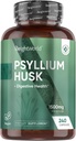 WeightWorld Psyllium Husk Capsules 1500mg Por Serving, 240 Vegan Capsules - 4 Months Supply - for Digestive Health - Daily Psyllium Husk Fiber Supplement - Non-GMO, GMP-Approved, &amp; Allergen-Free