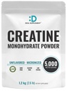 Instant Creatine Monohydrate Powder, 5g Per Serving – 240 Servings | Micronized, Unflavored, Fast Absorbing Formula | Supports Strength, Power, & High-Intensity Training* | Vegan, Keto, Non-GMO