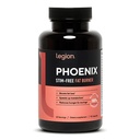 LEGION Phoenix Thermogenic Fat Burners & Weight Loss Pills - 30 Servings, 90 Capsules (Caffeine Free)