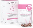 Happy v Dr. Formulated D-Mannose with Cranberry Pills for Women Cranberry for Urinary Tract infection &amp; D Mannose Powder for UTI Infection Prevention, Bladder & Urinary Tract Health & Harmony