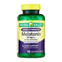 Extra Strength Melatonin 10mg with Lemon Balm – 120 Vegetarian Tablets, High Potency Melatonin Supplement for Adults, Natural Sleep Support (Pack of 1)