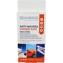 Sea-Band Anti-Nausea Ginger Gum For Motion & Morning Sickness, 24 Pieces