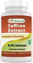 Best Naturals Saffron Extract 88.5 mg - 0.3% Safranal - 120 Vegetarian Capsule