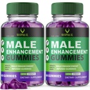 (2 Pack) VirilPlex XL Gummies for Men, Boost Strength and Performance, Support Health Supplement Gummies for Maximum Results, Formulated for Men's Wellness, Viril Plex Xl Reviews (120 Gummies)