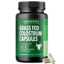 Grass Fed Colostrum Supplement for Immune and Gut Health - 1000mg Bovine Colostrum per Serving with 40% IgG - 120 Count - Non-GMO, Gluten-Free Colostrum Capsules for Adults - 60 Day Supply