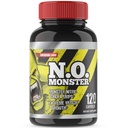 N.O. Monster Nitric Oxide Booster with L-Arginine – Extreme Pumps for Strength, Muscle Growth, Pre-Workout Support – Boost Energy, Stamina & Endurance – 120 Capsules, Made in the USA