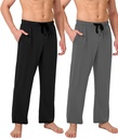 BAMBOO COOL Men's Pajamas Bottoms, Pajama Pants for Men, Lounge Sleep Bottom, Pj Pant, Soft Comfy Sleepwear with Pockets