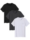 Latuza Men's Bamboo Viscose Pajama Top Short Sleeve Cooling Sleep Shirt