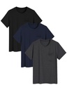 Latuza Men's Bamboo Viscose Pajama Top Short Sleeve Cooling Sleep Shirt