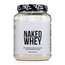 NAKED Whey 2LB 100% Grass Fed Whey Protein Powder - Only 1 Ingredient, Unflavored Whey Protein, NSF Certified, Undenatured, Gluten Free, Soy Free, No GMOs, No Preservatives