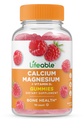 Lifeable Calcium Magnesium and Vitamin D Gummies | Great Tasting Calcium Magnesium Supplement | for Bone Health | Calcium Gummies for Adults | 90 Gummies