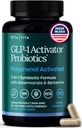 GLP-1 Activator Probiotic Supplement for Weight Loss, Gut Health, Energy & Metabolic Support – Akkermansia, Berberine, Gymnema, Resveratrol, EGCG & Hops – Appetite Control for Women & Men – 90Capsules