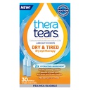 TheraTears Dry & Tired Preservative-Free Eye Drops for Dry Eye Relief and Daily Eye Care, 30 Single-Use Vials