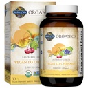 Garden of Life Organics Vegan Vitamin D3 Chewable - Raspberry Lemon, 2,000 IU (50mcg) Whole Food Vitamin D3 from Lichen Plus Food & Mushroom Blend, Gluten Free, 30 Chewable Tablets