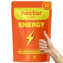 Nectar Energy Patches – Daily Wear Patch with Caffeine, Green Tea & Botanical Blend | 10-Pack Discreet Stick-On Patches for Routine Support