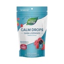 Nature's Way Calm Drops, Works Quickly to Help Ease Stress*(1), Fast-Acting GABA, Individually Wrapped Lozenges, Raspberry Flavored, 30 Lozenges