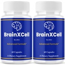 (2 Pack) Brainxcell Capsules, Brainxcell Performance Memory Supplement for Mental Clarity, Health & Wellness, Advanced Nootropic Mind Power Supplement Pills Better Focus, Attention, Calm Mood (120 ct)