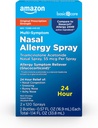 Cuidado básico Triamcinolona multisíntoma Acetonide Nasal Alergía Spray, 55 mcg, 0.57 fl oz (Pack of 2)