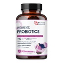 NATURE TARGET Probiotics for Women, 100 Billion CFUs Probiotic with Digestive Enzymes & Prebiotics, Vaginal Probiotics with Cranberry for Urinary Tract Health, pH Balance, 180 Veggie Capsules