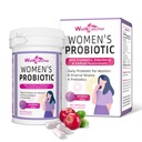 Vaginal Probiotics for Women: Daily Cranberry Probiotics with Prebiotics Support Digestive Urinary Tract Health pH Balance with 30 Billion CFU 8 Diverse Strains Vegan 60 Counts