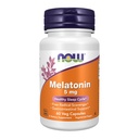 NOW Foods Supplements, Melatonin 5 mg, Free Radical Scavenger*, Healthy Sleep Cycle*, 60 Veg Capsules