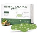 Japanese Herbal Balance Patch - Snatch Patches with Mugwort, Ginger, Angelica, Astragalus & Lotus Leaf - Supports Waist Comfort & Smoother Appearance, Daily Body Care, 1 Box