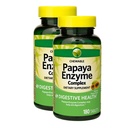 KP+ Papaya Enzyme Complex Chewable Tablets | Digestive Health Support | 180 Tablets | Pack of 2