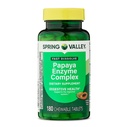 Extra Streght Papaya Enzyme Complex Chewable Tablets 180 Counts + Dipaze Gift (Container)
