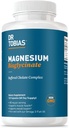Dr. Tobias Magnesium Bisglycinate, High Absorption Magnesium Buffered Chelate Complex, 200 mg por cápsula, Supports Energy, Muscle, Bone & Joint Health, Non-GMO Magnesium Supplement, 120 Capsules
