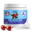 Dr. Price's Calming Magnesium Powder - Magnesium Citrate - Magnesium Supplement - 60 Servings - Pure Magnesium Powder - Natural Calming Magnesium - Non-GMO, Gluten Free, Anti-Stress Drink Mix - Cherry
