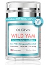 Wild Yam Cream, Hormone Balance for Women | Natural Estrogen & Progesterone Free Hormone Support | For PMS & Menopausal Comfort | Day & Night Cream for Hot Flashes & Night Sweats, (3.4 oz)