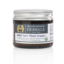 Organic Meadow Herbals Wild Yam Root Cream - USDA Certified Organic Balancing Cream for PMS & Menopause Relief - Estrogen & Progesterone-Free. Handmade by us. Woman-owned & Operated Since 1994 (2 oz)
