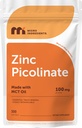 Micro Ingredients Zinc Picolinate 100 mg Per Serving, 300 Softgels | Zinc Supplement for Women & Men | Made with MCT Oil | Non-GMO