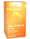 Bio Nutrition Zinc Citrate, 30 mg, 100 Tablets