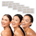 Focus Patch - 30 Day Supply of Natural Brain Function Support Patches with D3, A, B9, B1, B2, B3, B6, B7 (Biotin), Zinc Citrate and B12, Plant-Based, Water-Resistant, Enhances Concentration & Memory