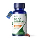 Oil of Oregano with Black Seed Oil Softgels, Oregano Oil Capsules for 3X Strength Immune & Digestive Support with Vitamin D3 – Enteric-Coated Mild Taste, Non-GMO, 120 Softgels, 60-Day Supply
