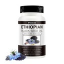 Organic Ethiopian Black Seed Oil Softgels, 60 Count - Cold-Pressed with Occurring Thymoquinone, Plant-Based for Daily Wellness (1)