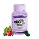 Lemme Greens Superfood Gummies w/Multi - Support Gut Health & Reduce Bloating, 20+ Organic Greens and Superfruits, Clinically Studied Probiotics, D3, B12 - Berries & Greens Flavored (60 Count)