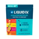 Liquid I.V.® Hydration Multiplier - Variety Pack - Lemon Lime, Passion Fruit, Strawberry, Tropical Punch | Electrolyte Powder Drink Mix | 1 Pack (16 Servings)