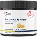 Designs for Health Electrolyte Synergy Powder - Hydration Support Drink Mix Powder Supplement with Vitamin C, D-Ribose + Antioxidants - Natural Lemon-Orange Flavor (30 Servings / 240g)