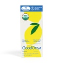 GOODONYA Organic Hydration Electrolyte Drink Mix, Certified Organic Hydration Powder, Non-GMO, Biochecked Glyphosate Free, Low Sugar, Lemonade Flavor, No Artificial Flavors,12 Stick Packs