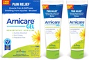 Boiron Arnicare Gel 4.2 oz (Twin Pack) for Joint Pain Relief, Muscle Pain, Muscle Soreness, and Swelling from Bruises or Injury - Non-Greasy and Fragrance-Free Arnica