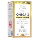 Enzymedica Aqua Biome Maximum Strength Omega 3 Fish Oil, 60 Softgels