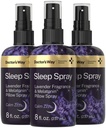 Doctor's Way Sleep Spray 8 fl oz | 3 Pack | with Lavender & Melatonin | Fragrance Pillow Spray | Non-GMO, Gluten Free, Paraben Free