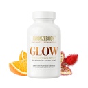 Bronzebody® Daily Photonutrition 1 Month Supply – Sun Resilience + Natural Glow with Beta Carotene, Lycopene, Astaxanthin, Urucum, Vitamin C for Hydration & Antioxidant Support – 90 Vegan Capsules