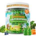 Liposomal Sulforaphane Gummies from Organic Broccoli Sprouts with Superfood, Beta Glucans, Myrosinase, White Mustard For Kids 4+ & Adults Immune, Cell Health, Antioxidants, Vegan, Sugar Free, 120cts
