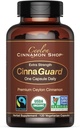Ceylon Cinnamon Shop CinnaGuardTM Organic Ceylon Cinnamon Supplement 2500mg per Capsule ← Extra Strength TEN 4 Month Supply TEN 120 Count - Non-GMO & Gluten Free Antioxidant
