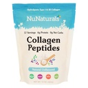 Nunaturals Collagen Peptides Powder (Type I, III), for Skin, Hair and Nail, 14 oz