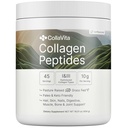 Collagen Peptides Powder Grass-Fed Pasture-Raised Hydrolyzed Collagen Powder, Type I & III Hair, Nails, Skin and Joints, Non-GMO, Paleo & Keto, Unflavored, 16 Fl oz. 45 Servings