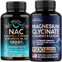 NUTRAHARMONY NAC & Magnesium Glycinate with Glycine Capsules